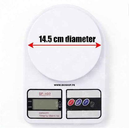 High Precision Digital Kitchen Scale – 10kg Capacity | 1g Accuracy | Grams & Ounces