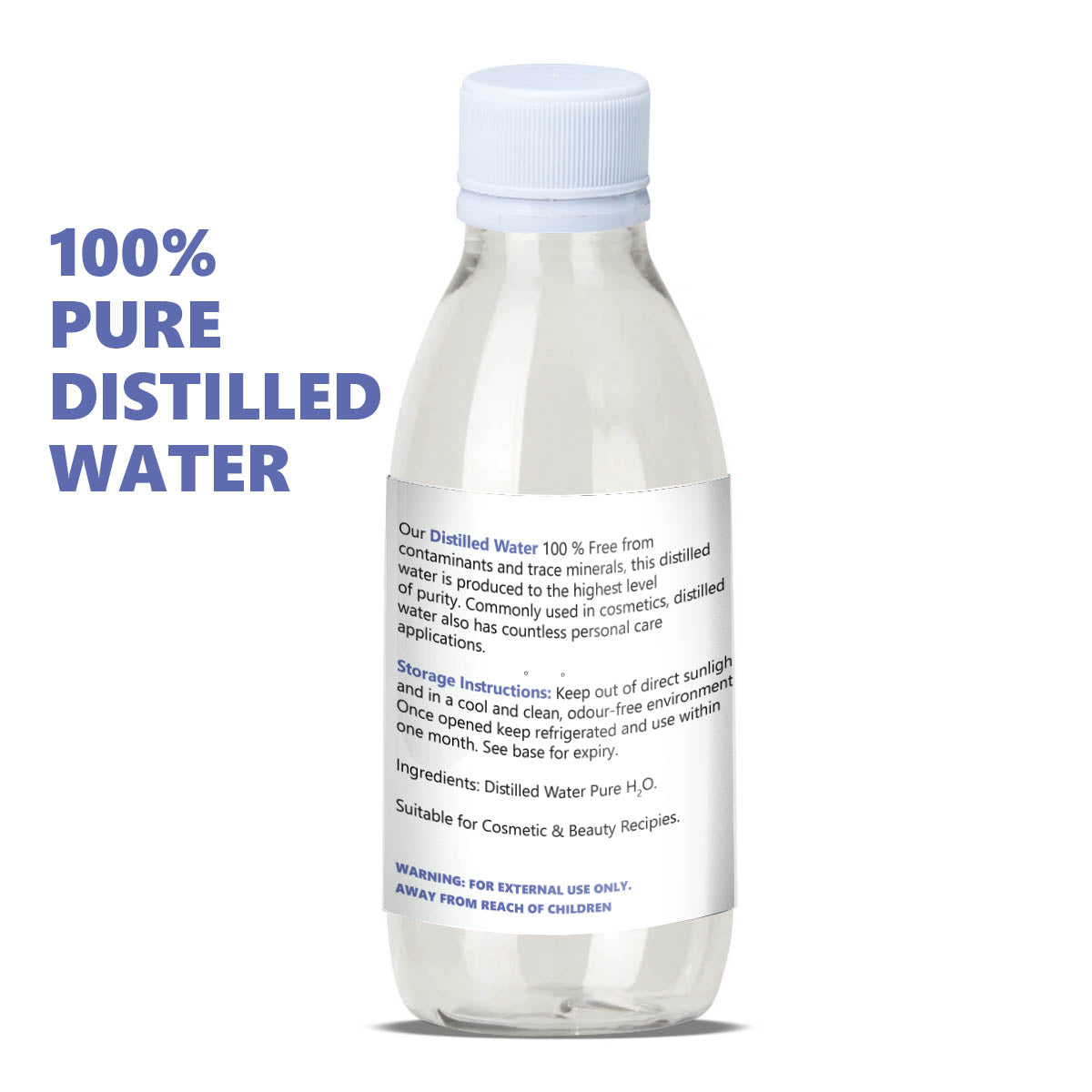 Distilled Water Cosmetics Grade