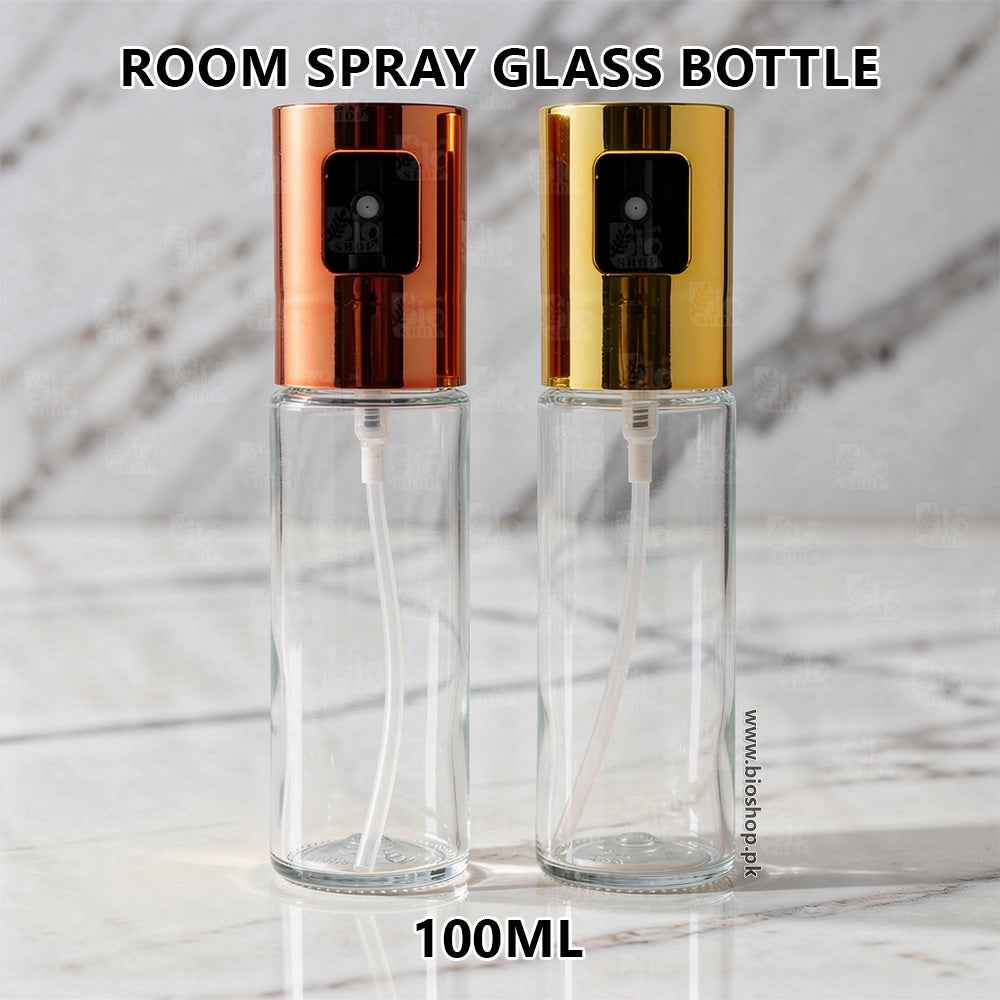 Empty Room Spray Glass Refillable Bottle – 100ml