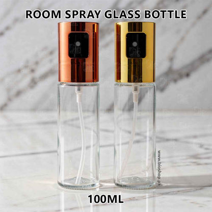 Empty Room Spray Glass Refillable Bottle – 100ml