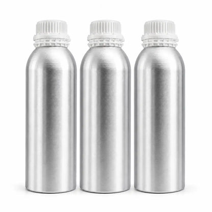 Empty Aluminum Bottle for Fragrance Oils and Chemicals