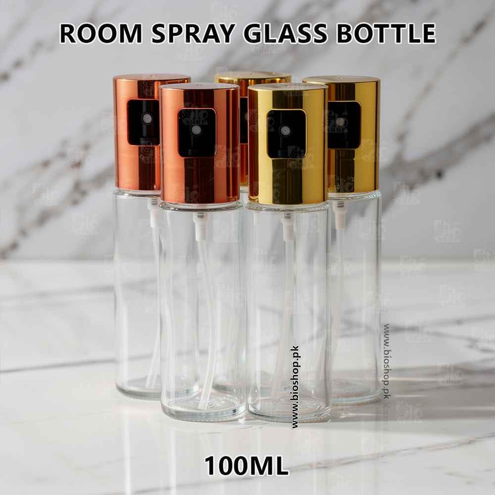 Empty Room Spray Glass Refillable Bottle – 100ml