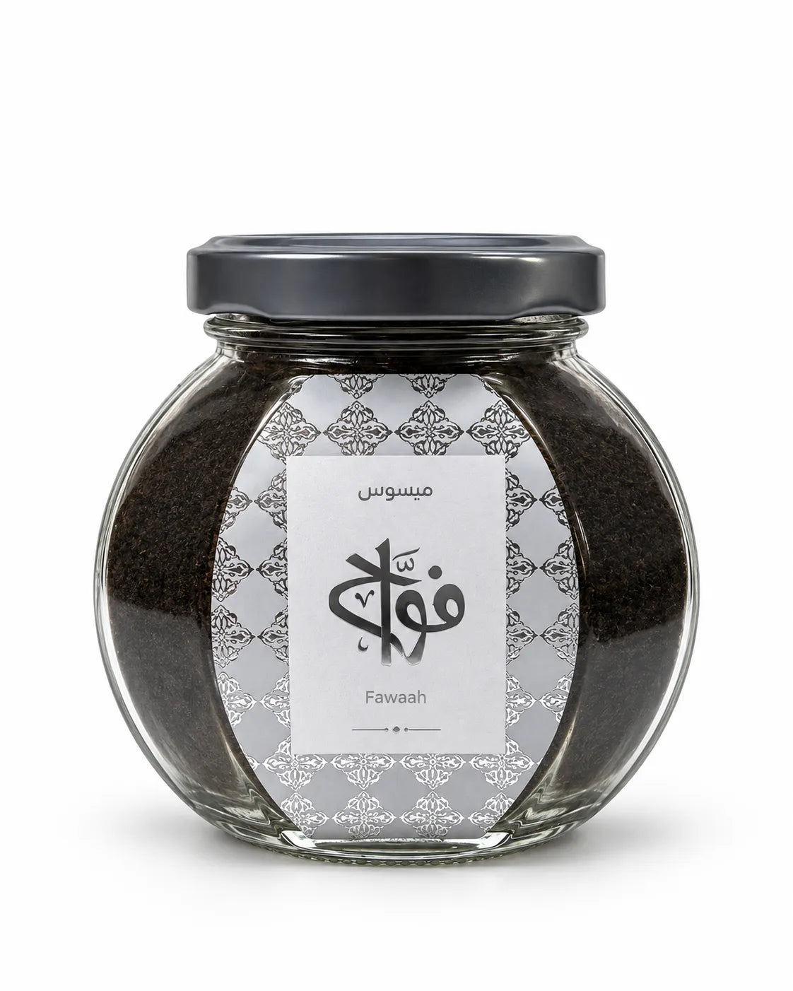 Fawaah Mabsoos Bakhoor 70g imported from Saudi Arabia in glass jar