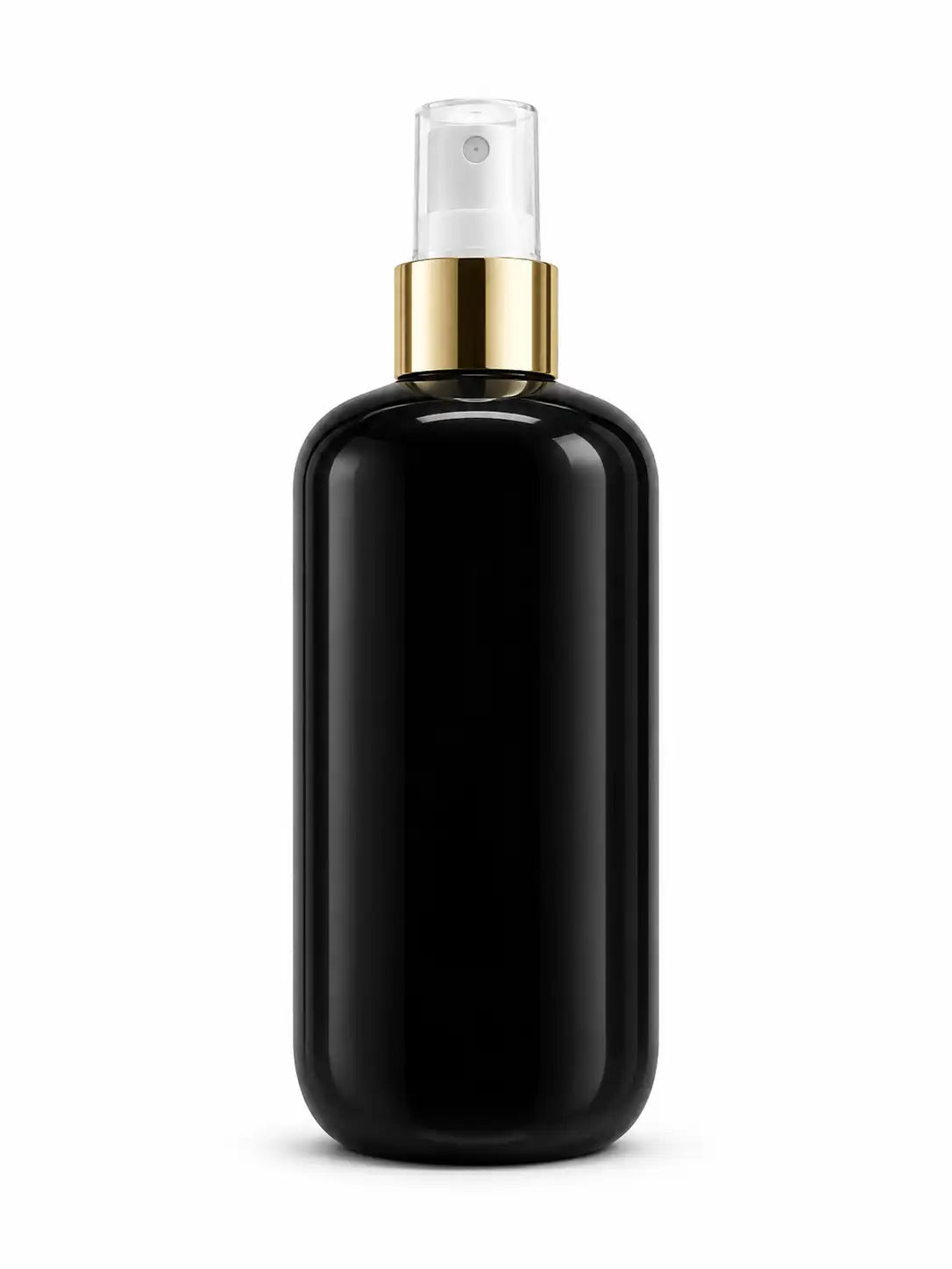 300ml Black Fine Mist Spray Bottle for Haircare and Body Care Products