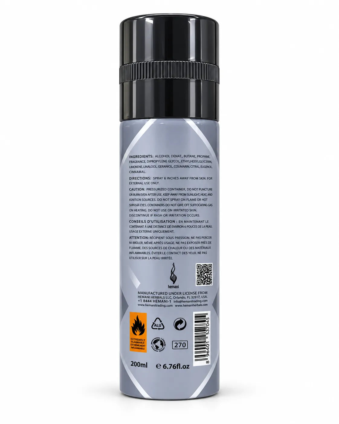 Chaos perfumed body spray