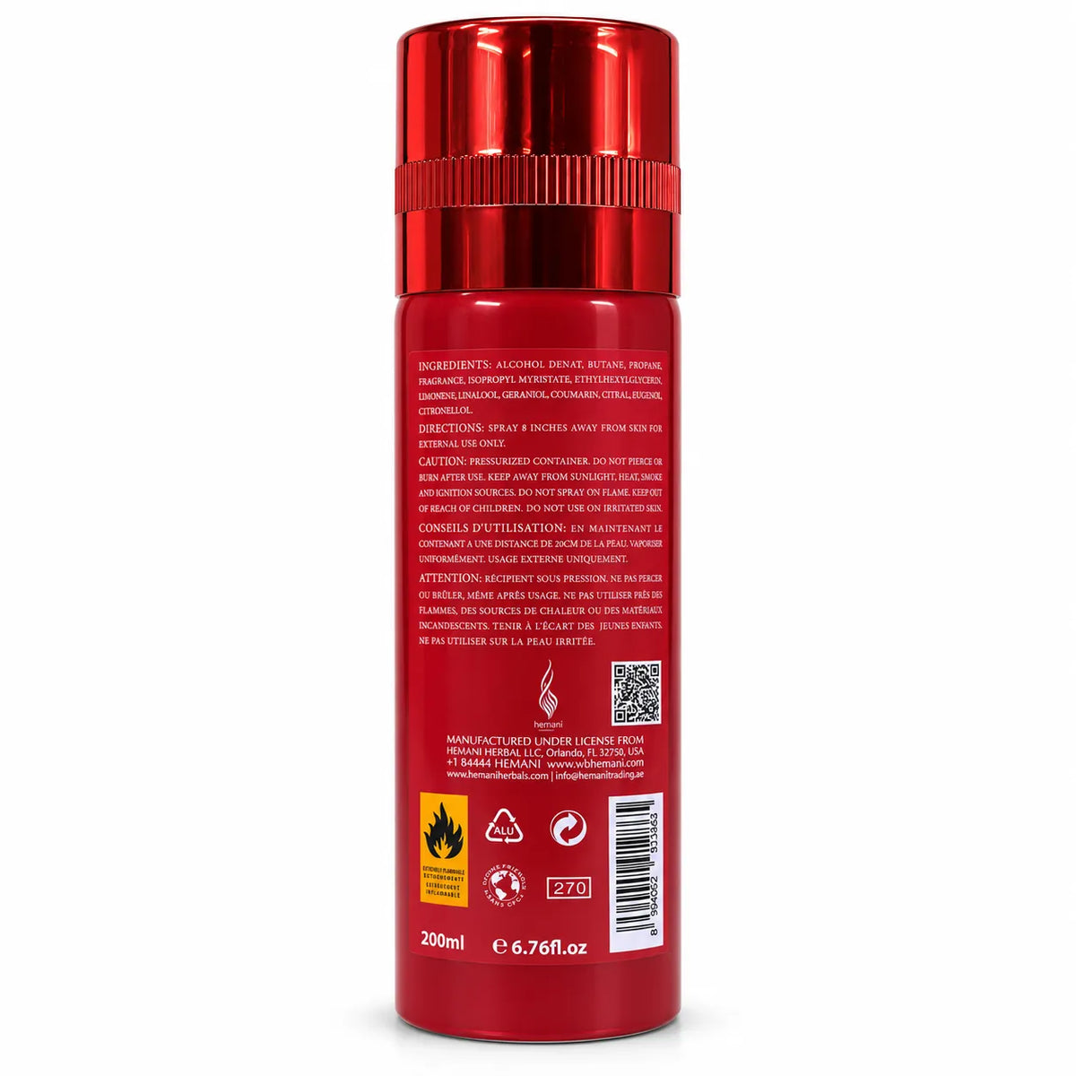 Hemani body spray