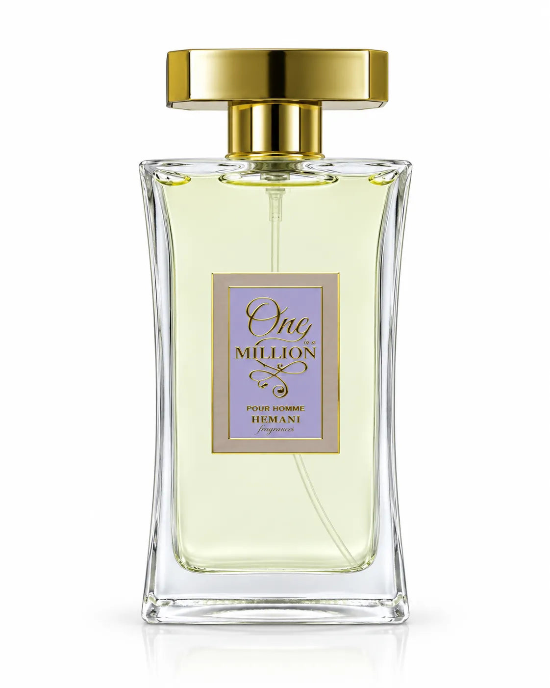 Hemani One in a Million Eau De Toilette 100ml bottle with gold box