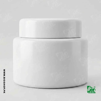 High-Quality 100ml Empty Cream Jar – Double Wall Cosmetic Plastic Jar Design for DIY Cosmetics