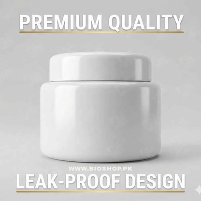 High-Quality 100ml Empty Cream Jar – Double Wall Cosmetic Plastic Jar Design for DIY Cosmetics