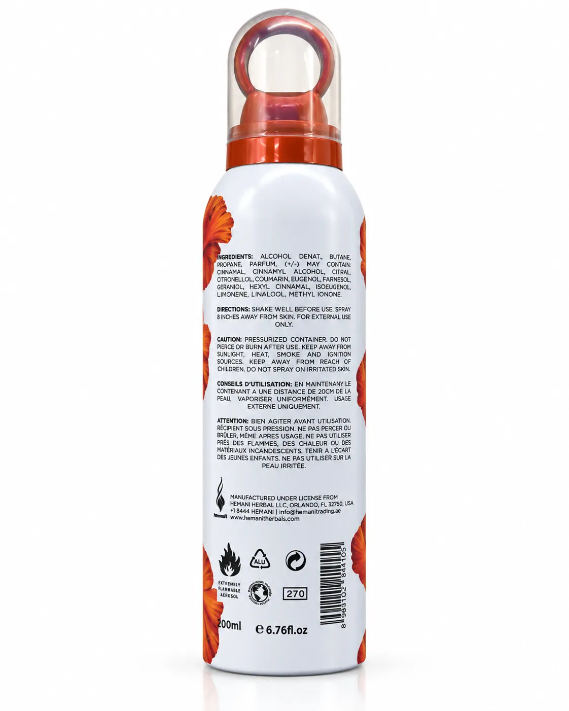  Desire Bloom perfumed body spray