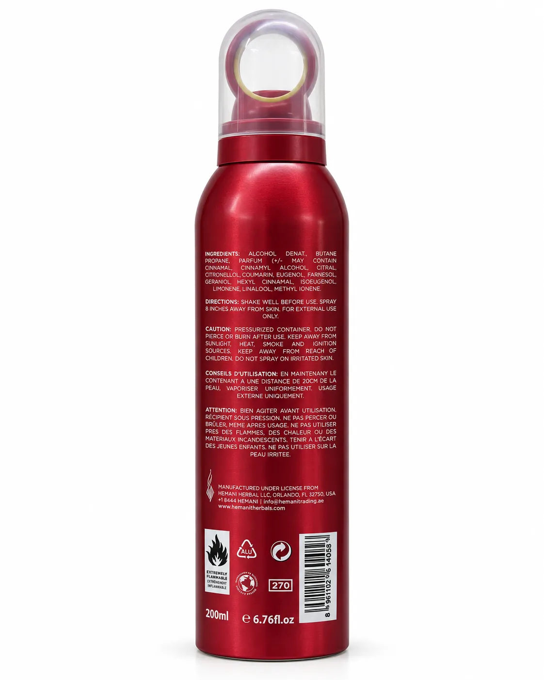 Rough 450 perfumed body spray