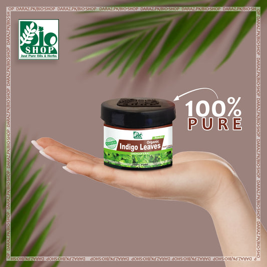 Indigo Powder (Wasma Leaf Powder) - BioShop™ Pakistan