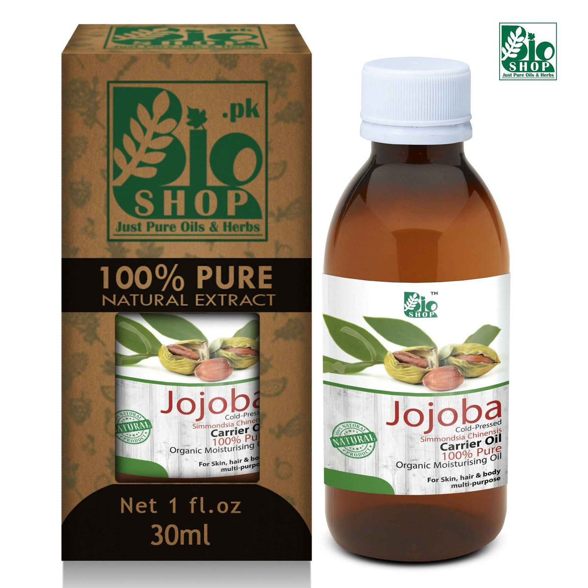 Johjgb Jojoba Oil – Lightweight Liquid Gold for Skin, Hair & Natural ...
