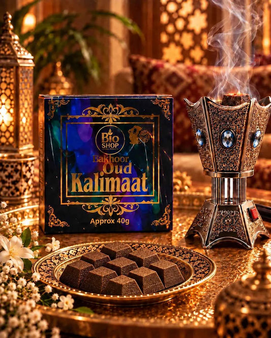 Bakhoor Oud Kalimaat – Premium Arabic Incense 40g