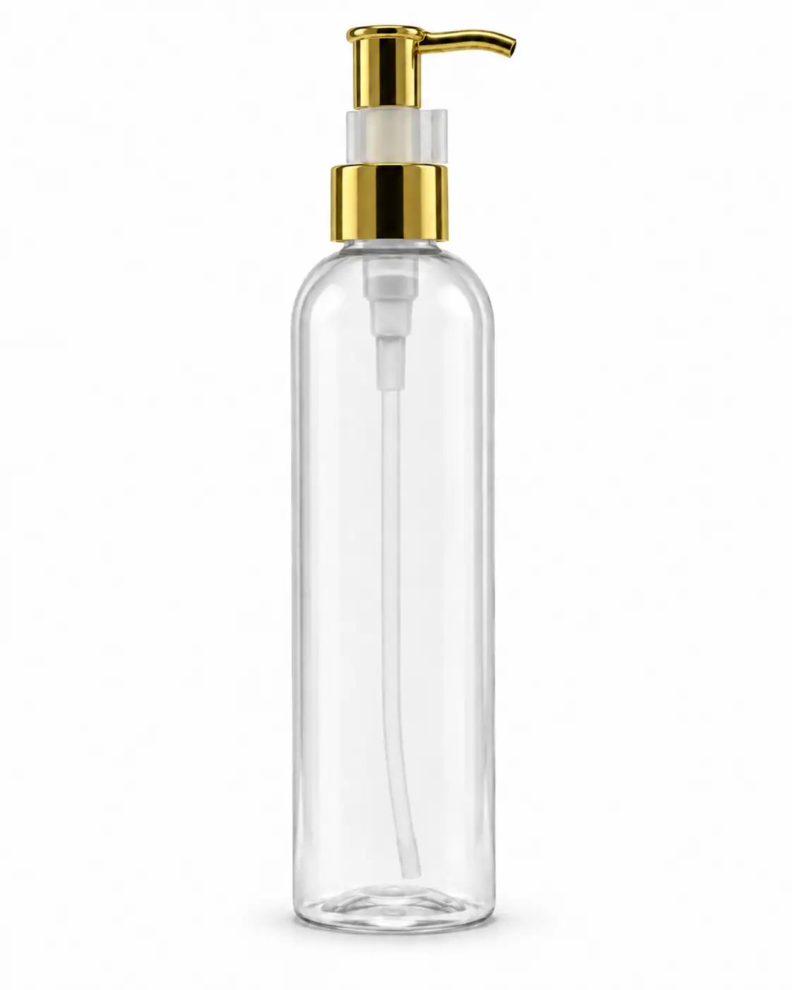 Empty 250ml pump bottle for shampoo lotion and liquid soap