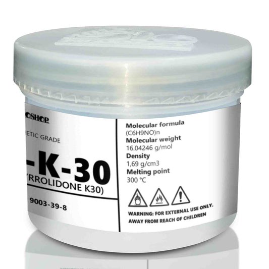 PVP-k-30 (POLYVINYL PYRROLIDONE K30) - BioShop™ Pakistan