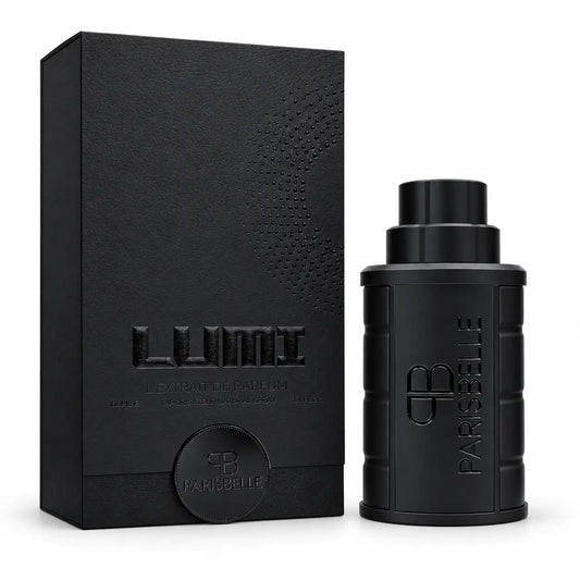 Parisbelle Lume Extrait de Parfum 100ml matte black perfume bottle