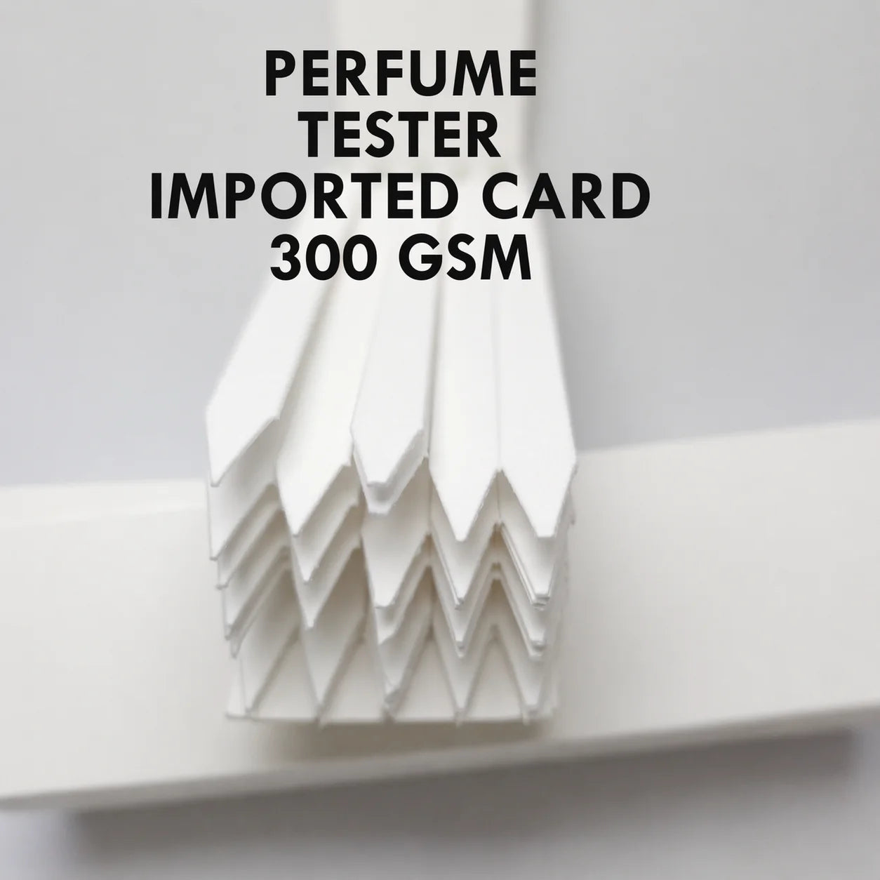 Perfume Tester Strips 60's Piece Book - White