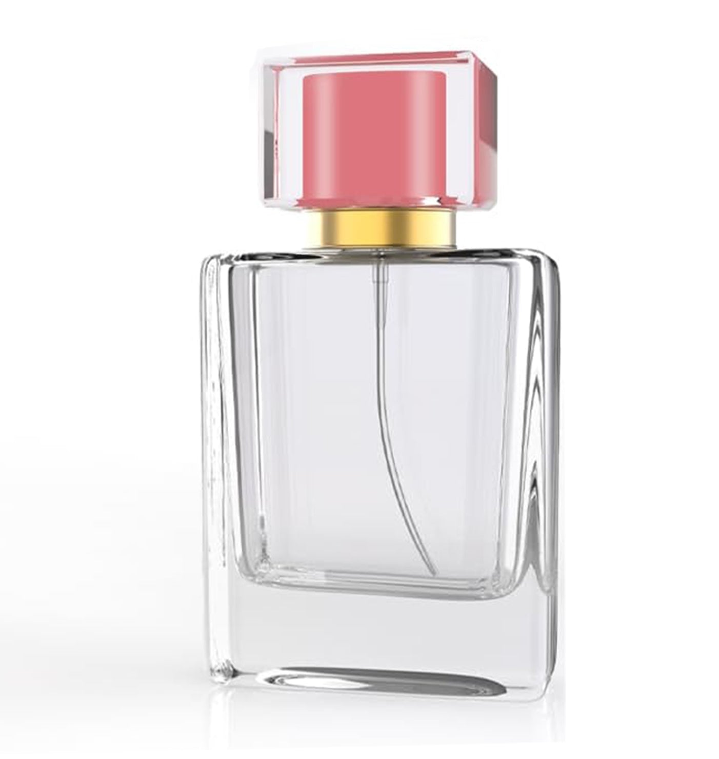 50 ml Empty Perfume Bottle – Refillable Glass Bottle for DIY Perfumes