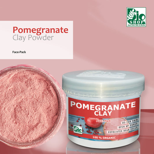 Pomegranate Clay Mask Powder - BioShop™ Pakistan
