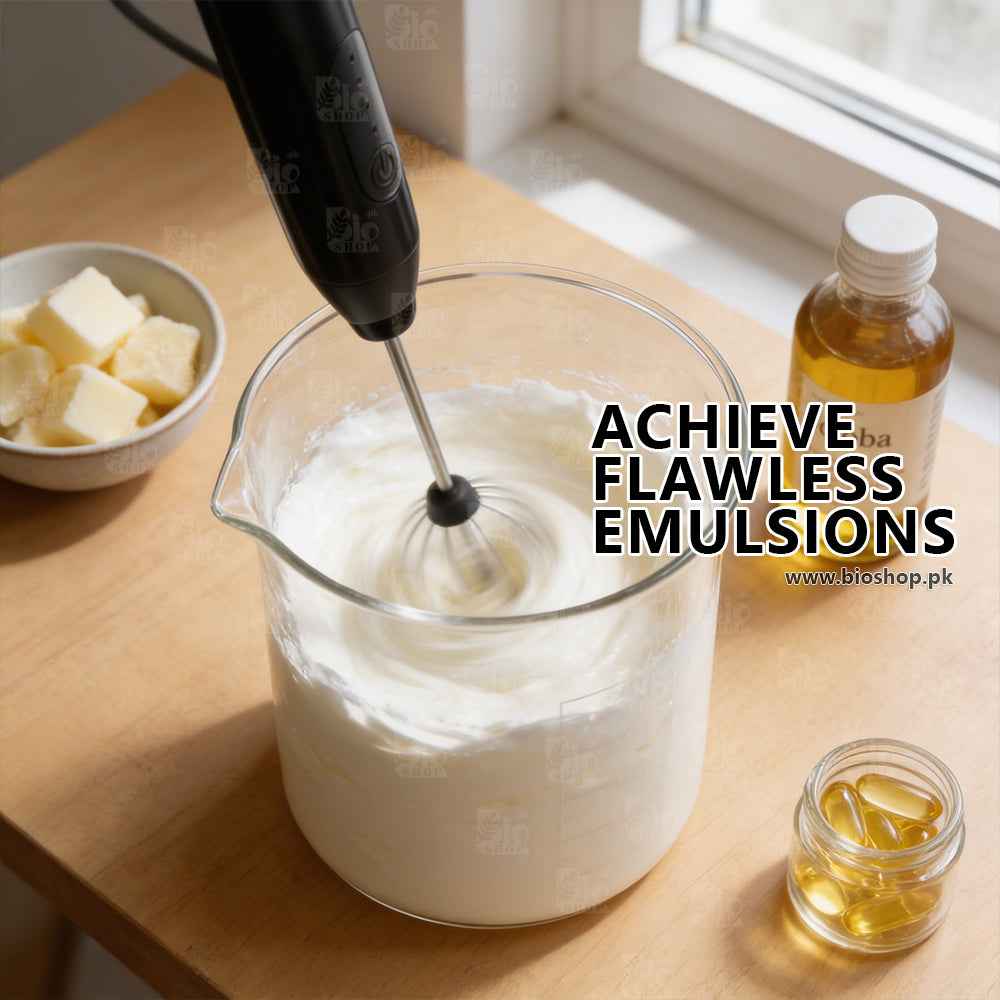 USB Rechargeable Hand Mixer – Mini Electric Liquid Mixer for DIY, Cosmetics & Perfume Making