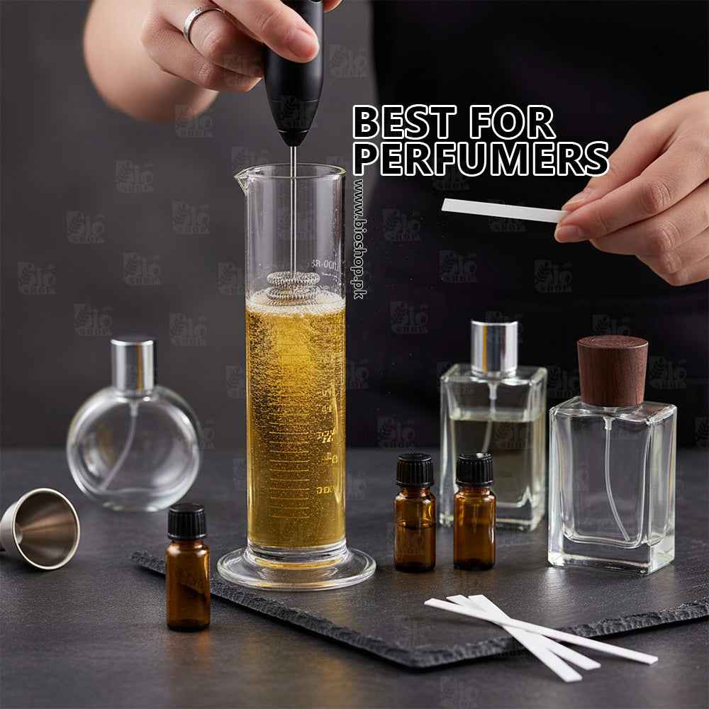 USB Rechargeable Hand Mixer – Mini Electric Liquid Mixer for DIY, Cosmetics & Perfume Making