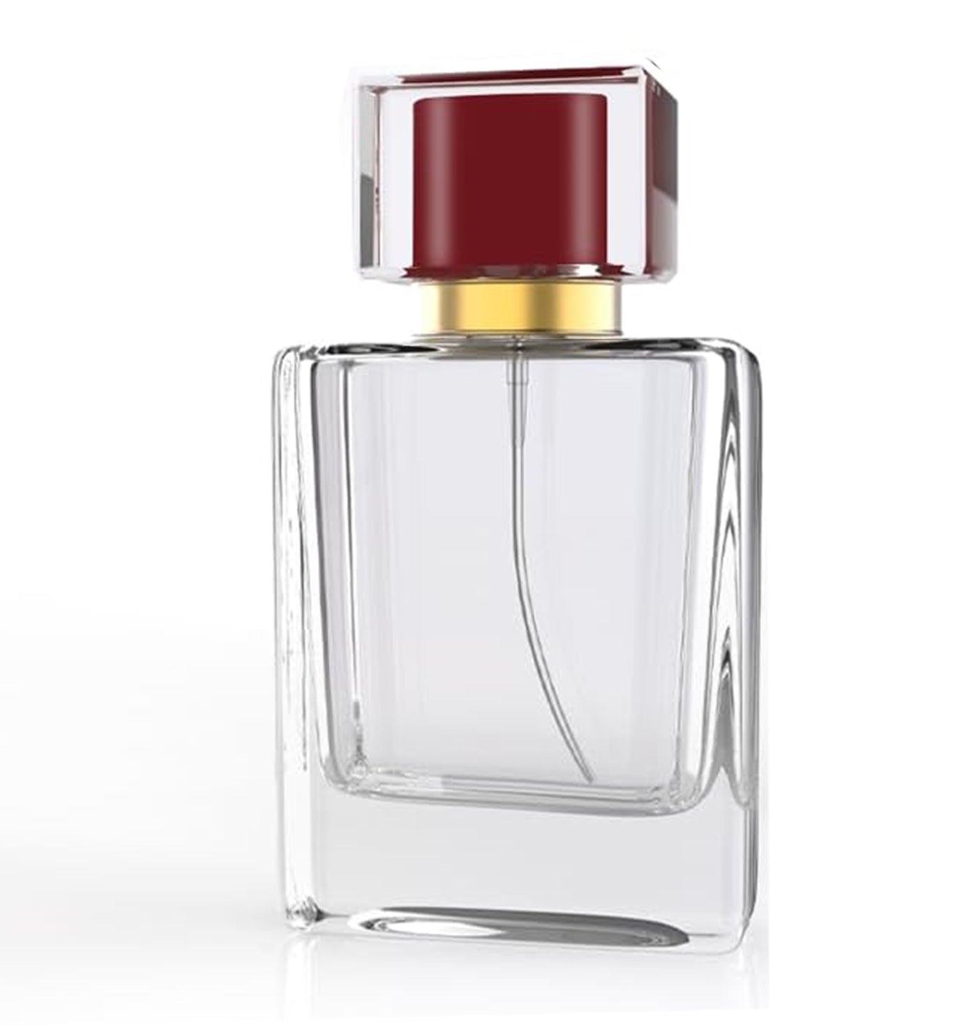 50 ml Empty Perfume Bottle – Refillable Glass Bottle for DIY Perfumes