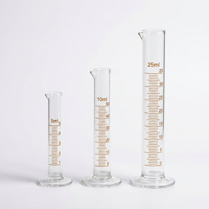 Glass Measuring Cylinder – 5ml to 1000ml | Borosilicate Graduated Measuring Cylinder