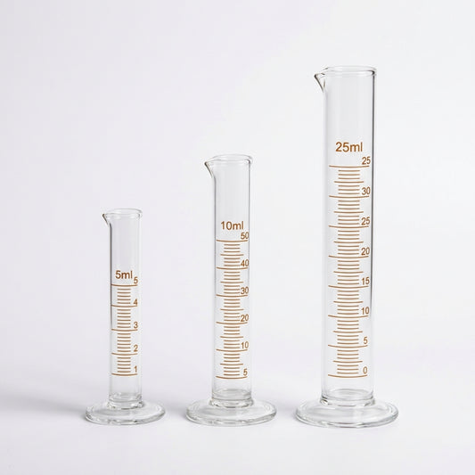 Glass Measuring Cylinder – 5ml to 1000ml | Borosilicate Graduated Measuring Cylinder