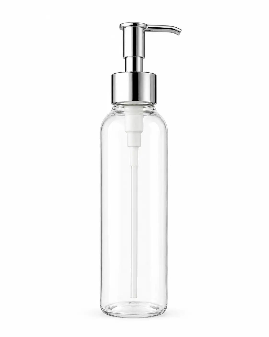 150ml Refillable Cosmetic Pump Bottle for Shampoo Conditioner and Face Wash