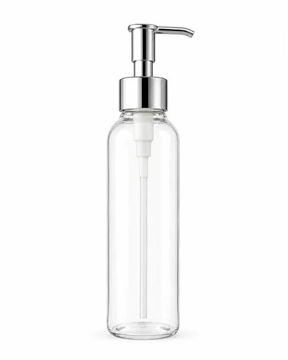 150ml Refillable Cosmetic Pump Bottle for Shampoo Conditioner and Face Wash