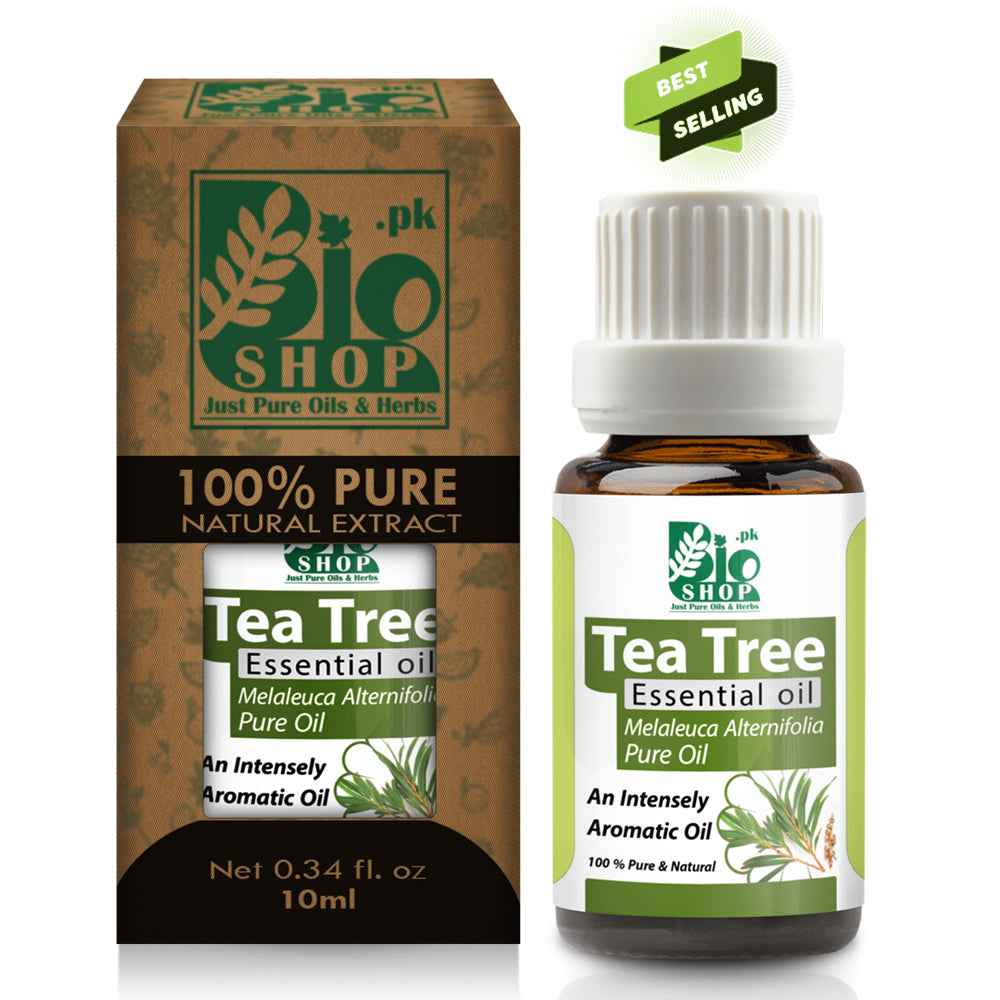 Tea Tree Essential Oil – Purifying & Antiseptic | Bio Shop™ Pakistan ...