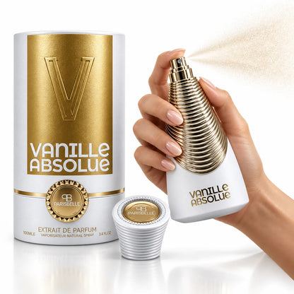 Parisbelle Tonka Brulee 100ml with luxury cylindrical box