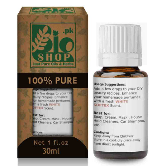 White Softex - Fragrance oil - BioShop™ Pakistan