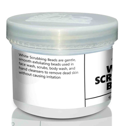 White Scrubbing Beads