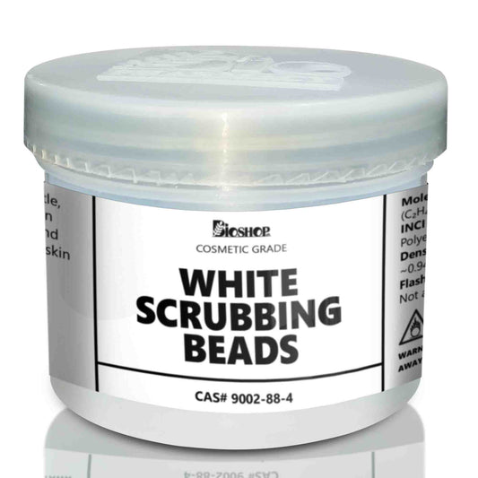 White Scrubbing Beads