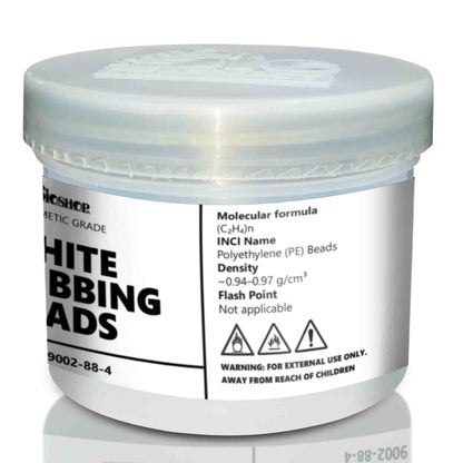 White Scrubbing Beads