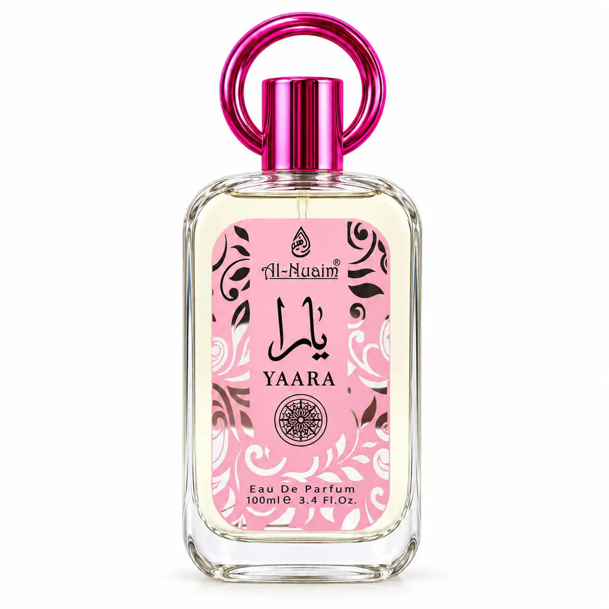 Al-Nuaim Yaara 100ml perfume bottle on white background