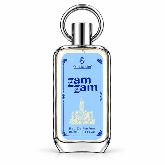Al-Nuaim Zam Zam 100ml perfume bottle on white background