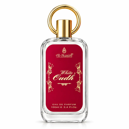 Al-Nuaim White Oudh Eau De Parfum available in 10ml 50ml and 100ml
