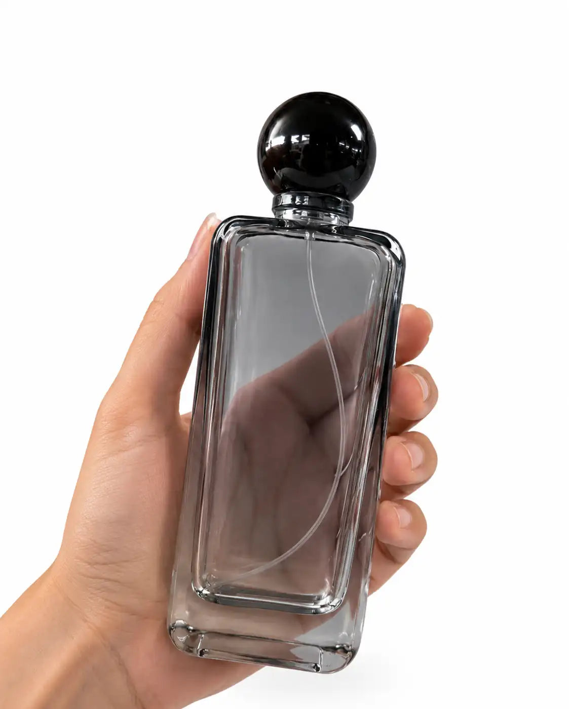 100ml crimp perfume bottles with colorful ball caps in multiple shades – Bio Shop Pakistan