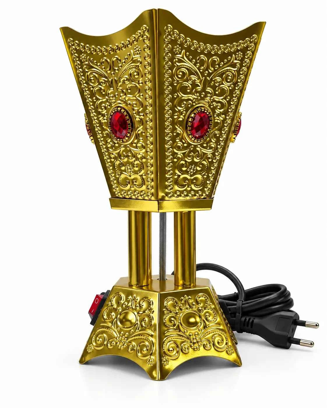 Electric Bakhoor Burner – Decorative Metal Incense & Oud Burner