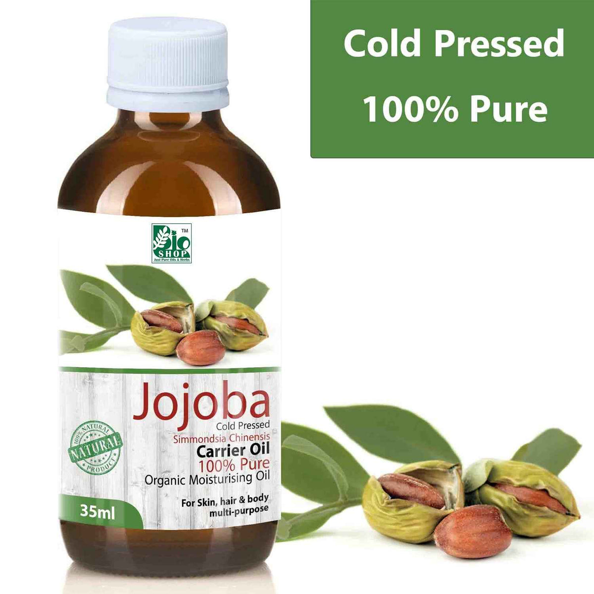 Johjgb Jojoba Oil – Lightweight Liquid Gold for Skin, Hair & Natural ...