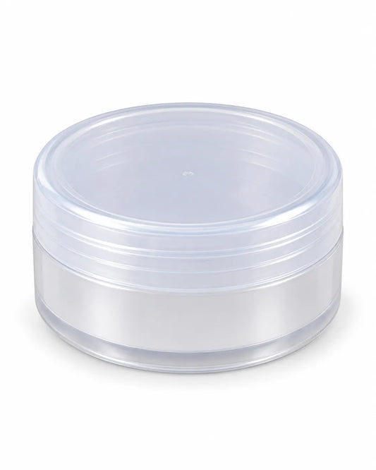 empty cosmetic jars