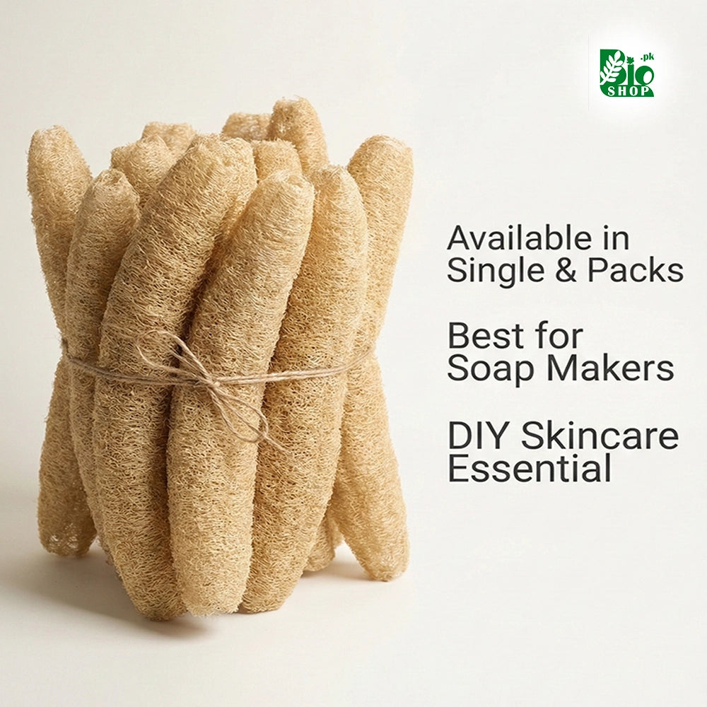 Natural Loofah Sponge – For Soap Making & DIY Skincare