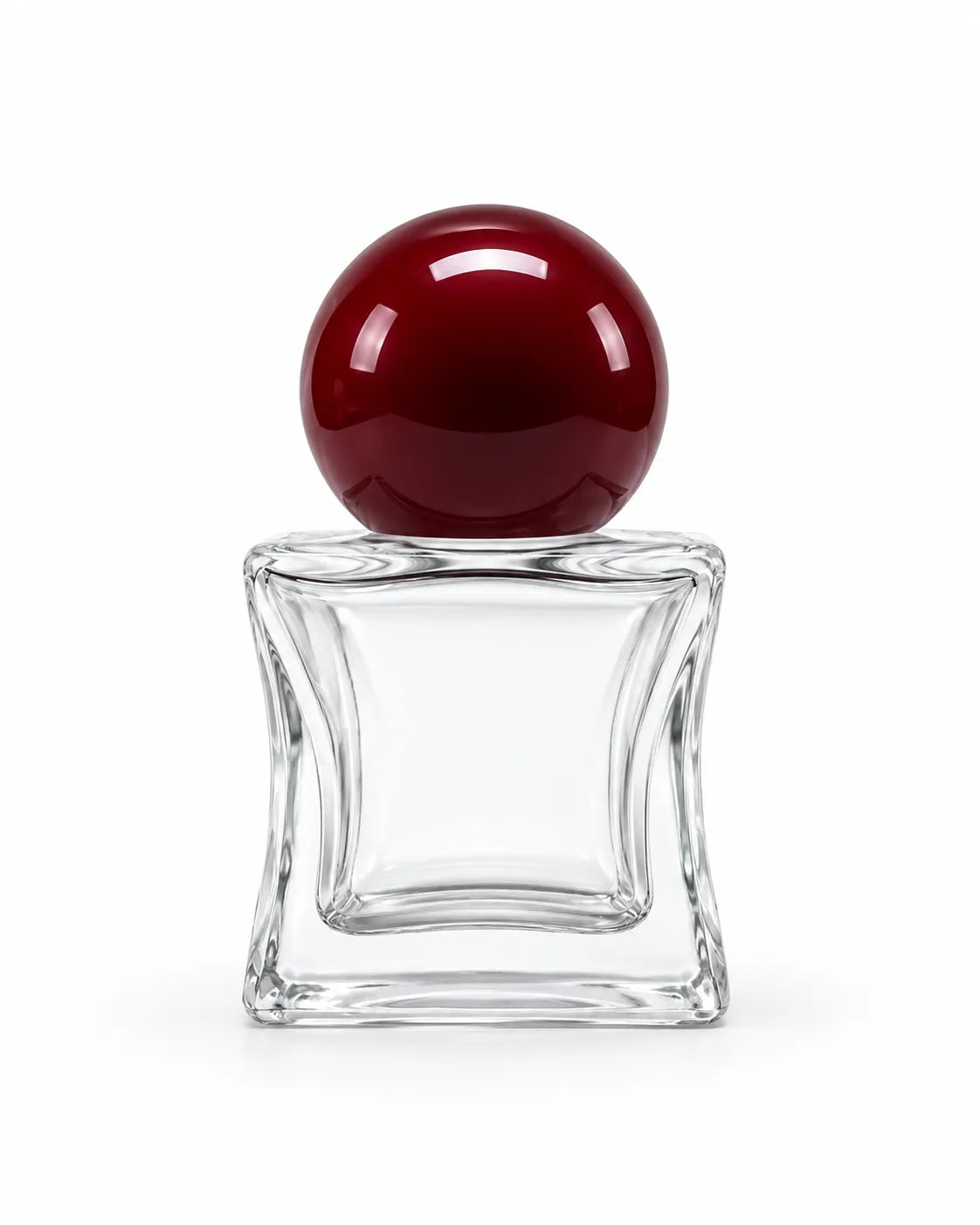 Premium mini glass perfume bottles with decorative spherical caps for DIY fragrance packaging