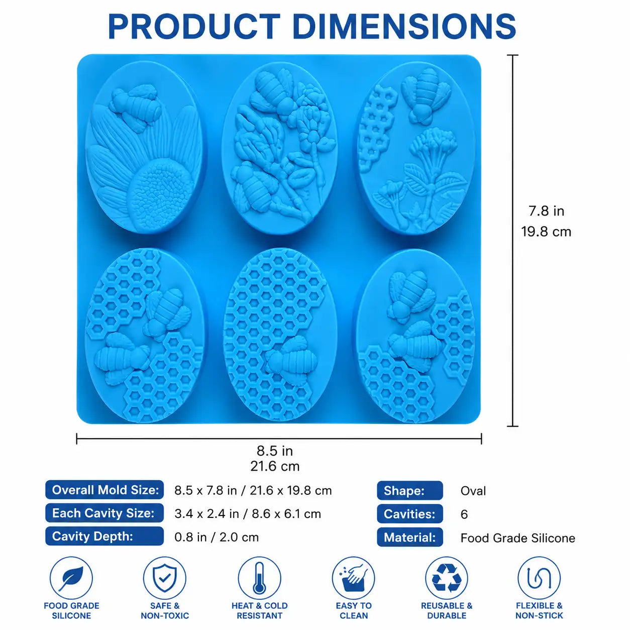 silicone mold for soap