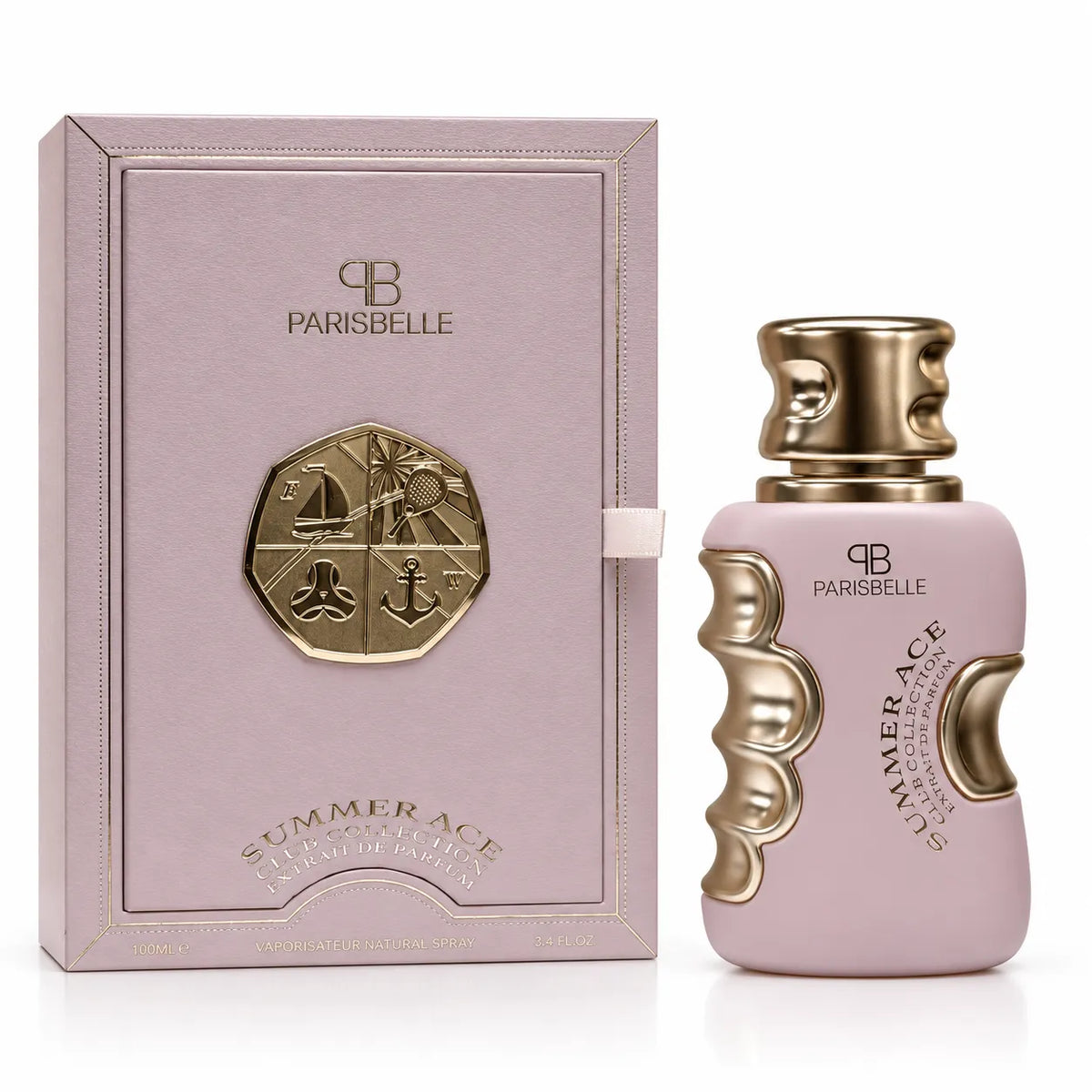 Parisbelle Summer Ace perfume bottle and luxury presentation box
