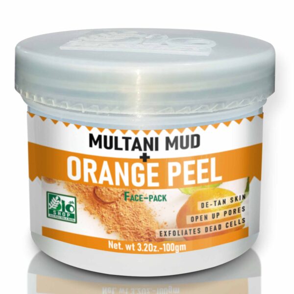 Multani Mitti + Orange Peel Face Pack Powder