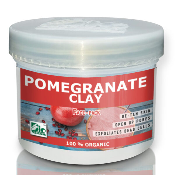 Organic Pomegranate Clay Mask Powder